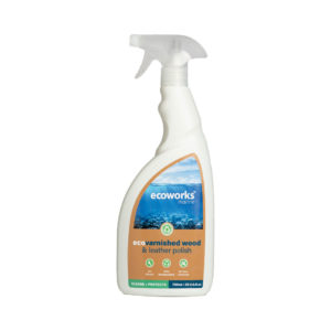 Eco Varnished Wood Cleaner & Leather Polish 750ml